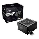 ASRock PRO-750B 750W ATX Power Supply Unit