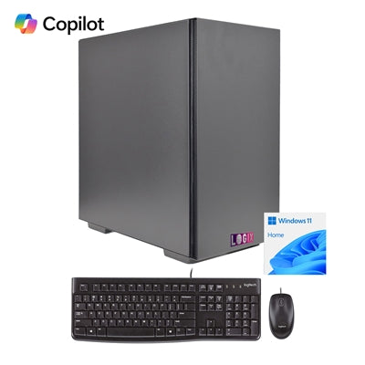 LOGIX Intel i7-14700 2.10GHz (5.30GHz Boost) 20 Core 28 threads. 32GB Kingston RAM, 1TB Kingston NVMe, Wi-Fi 6, Windows 11 Home + FREE Keyboard &amp; Mouse