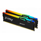 Kingston FURY Beast KF552C40BB2AK2-64 64GB (2x 32GB) U-DIMM System Memory, Black, RGB