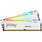 Kingston FURY Beast KF556C36BWEAK2-32 32GB (2x 16GB) DIMM System Memory, White, RGB