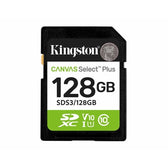 Kingston Canvas Select Plus SDS3/128GB V30 128GB SD Class 10 UHS-I U3 Flash Card