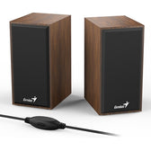 Genius SP-HF180 6W Wooden Desktop USB 2.0 Stereo Speakers