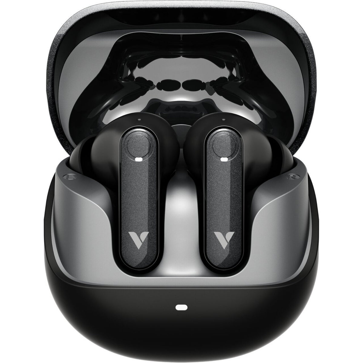 Verbatim TruSound Pro Earbuds Active Noise Cancelling + Environmental Noise Cancelling, Black