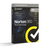 Norton 360 Advanced, Antivirus Software for 10 Devices