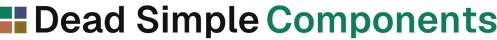 Dead Simple Components